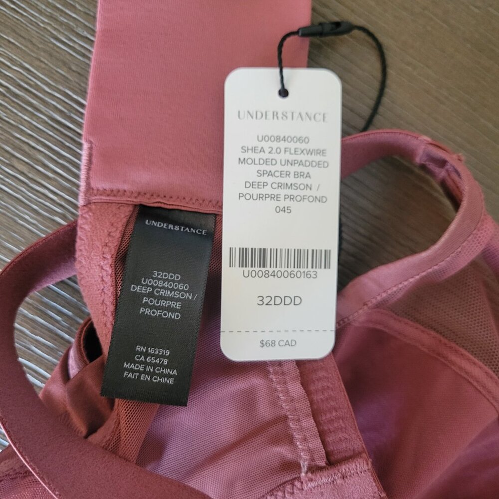 NWT Understance Air Shea FlexWire Unlined bra 32DDD - Picture 4 of 5